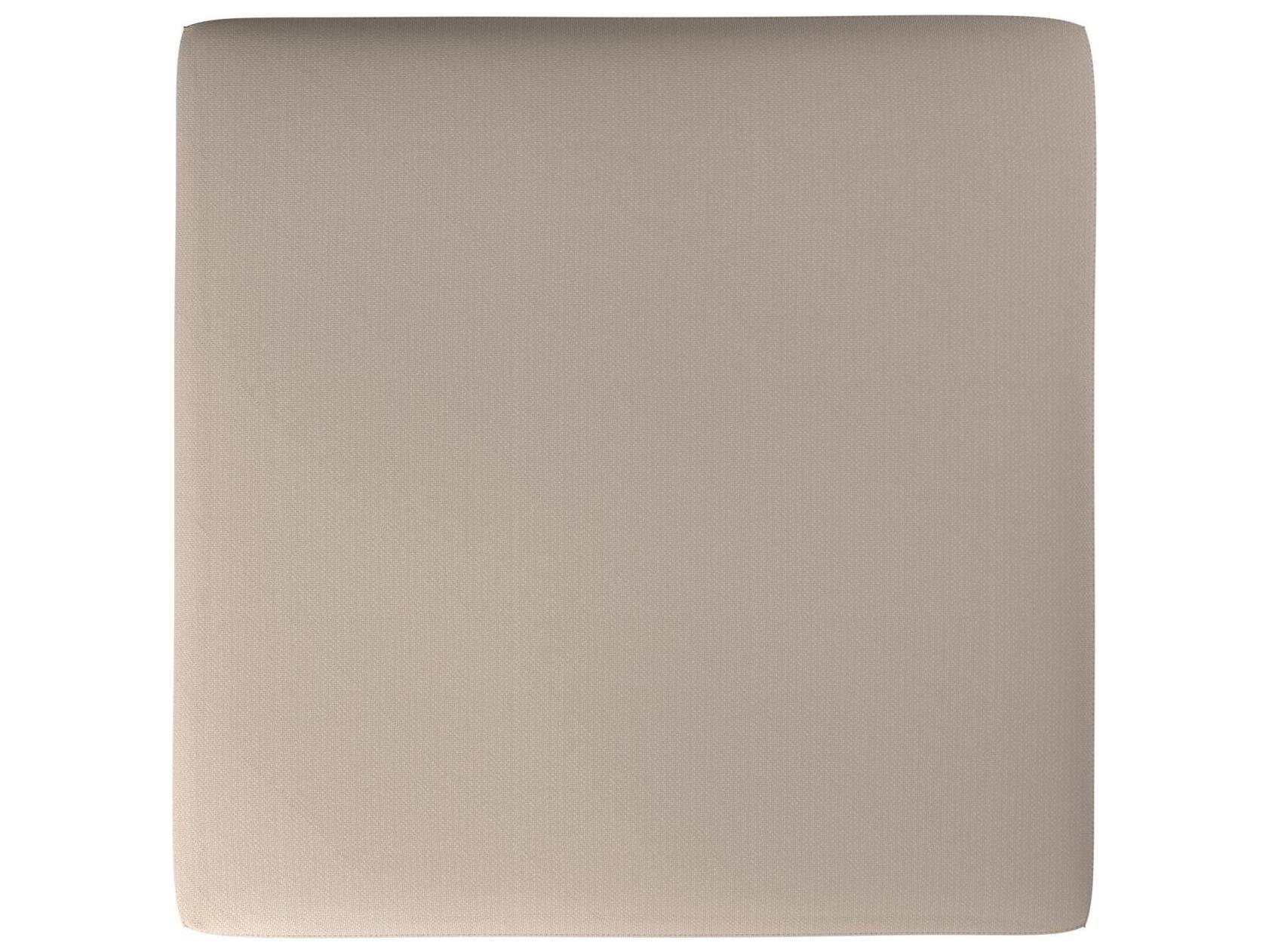 Howard Elliott Outdoor Universal Seascape Sand Fabric Cushion Ottoman