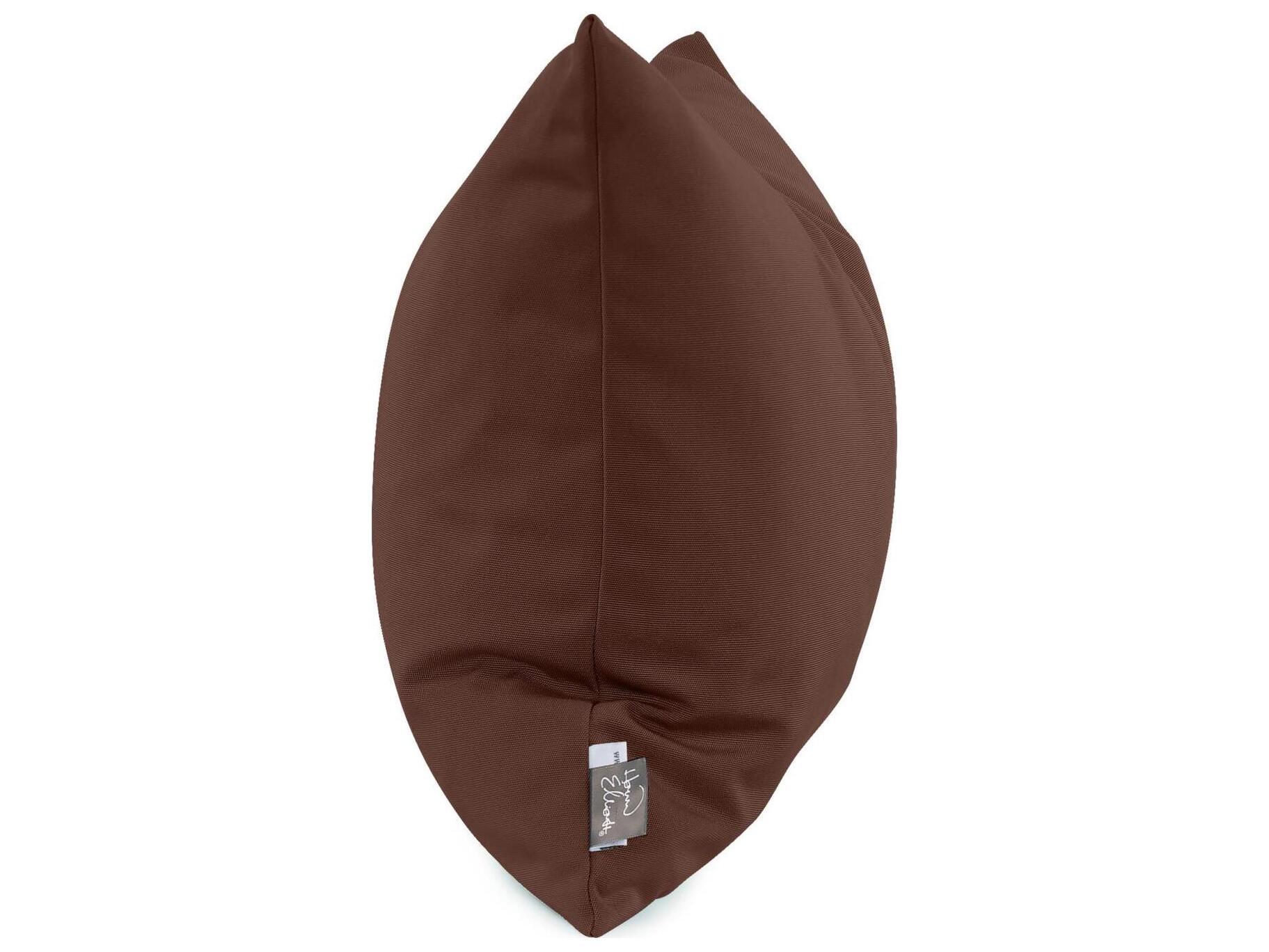 Howard Elliott Outdoor Seascape Chocolate Pillow