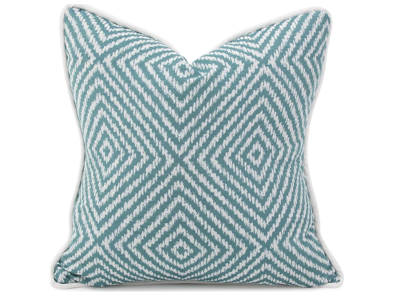 Howard Elliott Outdoor Helm Teal Pillow