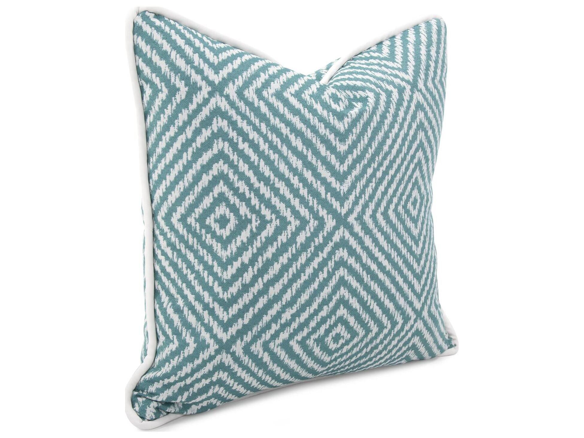 Howard Elliott Outdoor Helm Teal Pillow