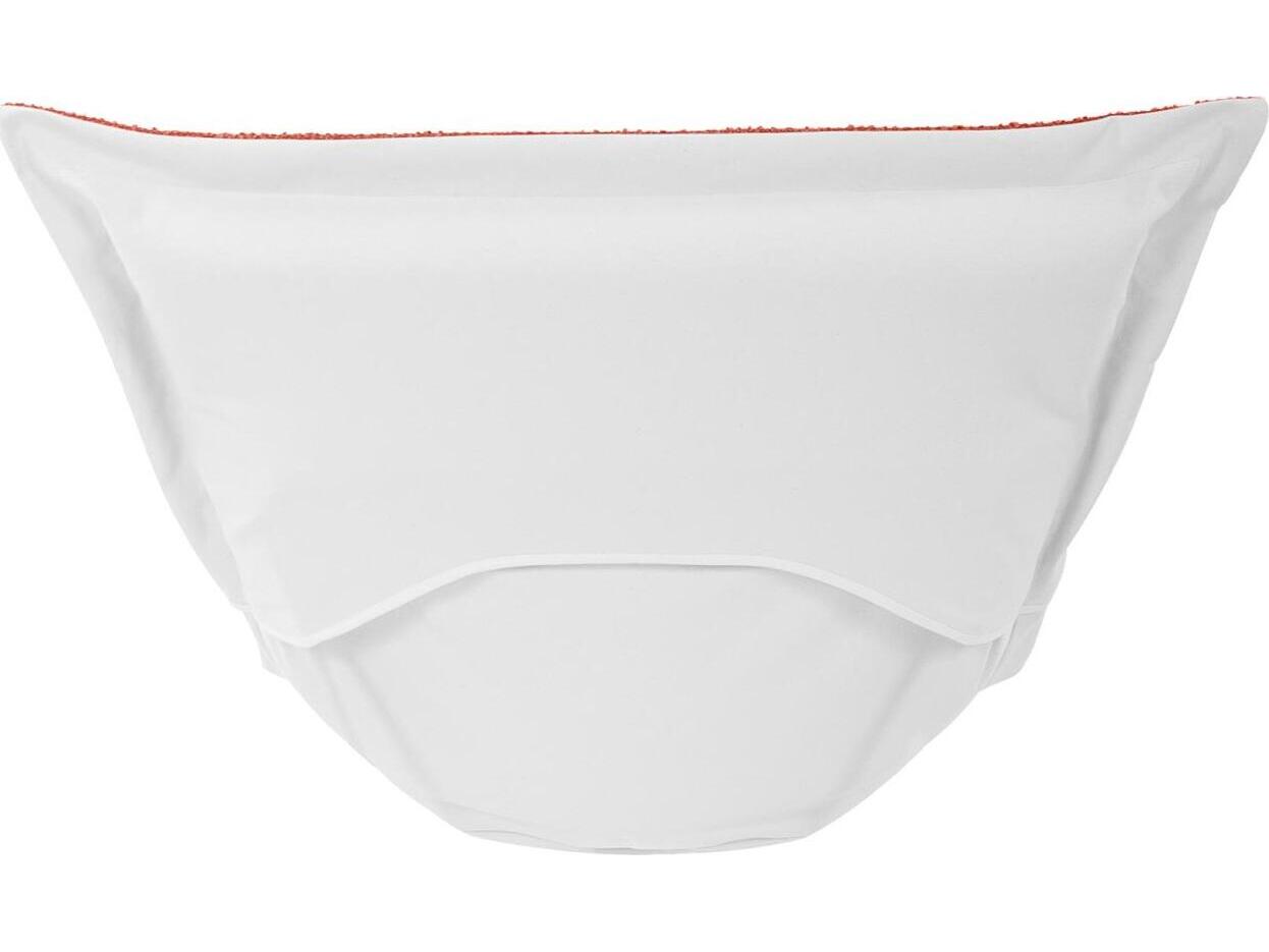 Howard Elliott Outdoor Puff Scroll Alicante Coral Chair Seat & Back Cover and Cushion