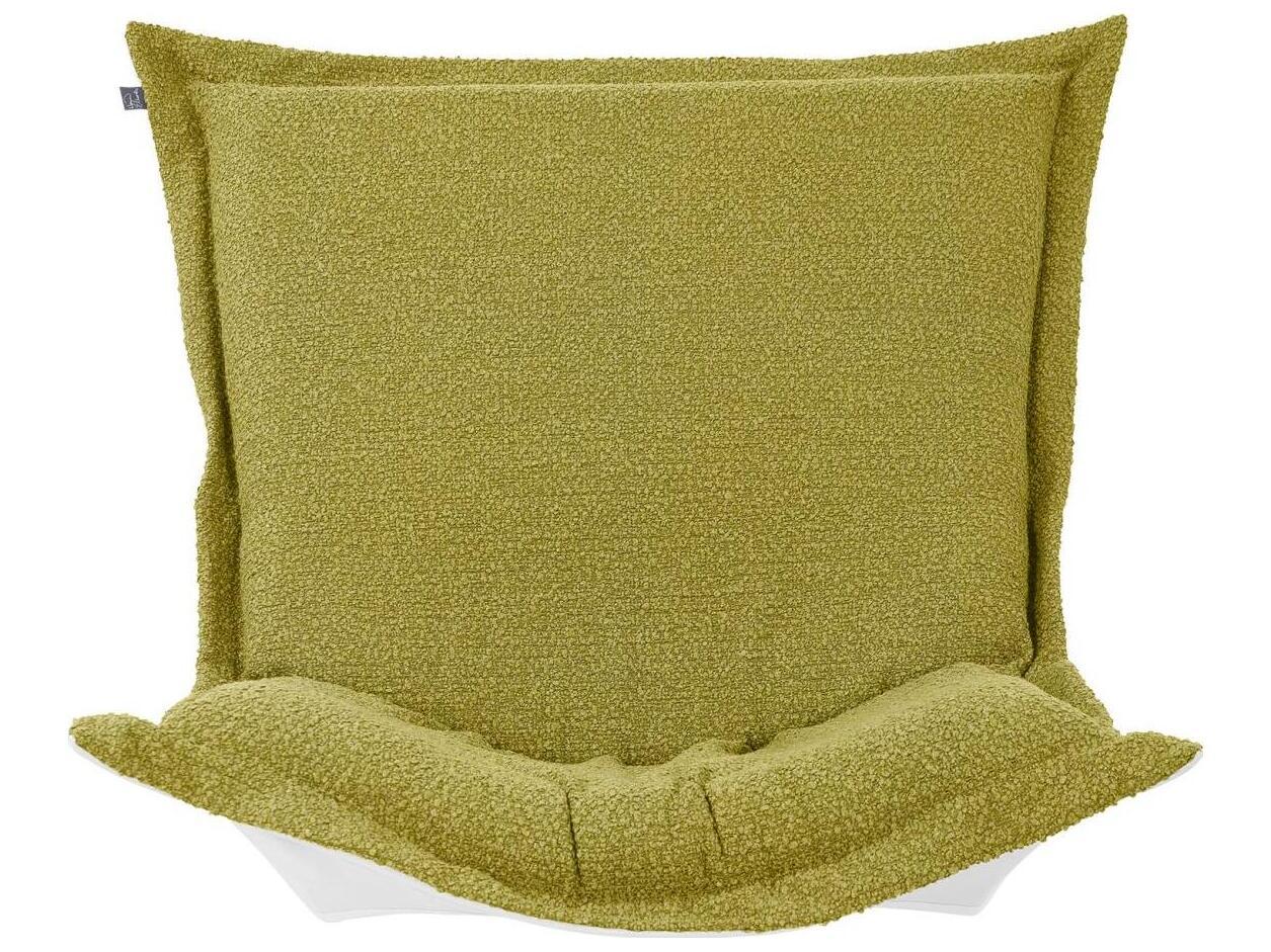 Howard Elliott Outdoor Puff Scroll Alicante Moss Chair Seat & Back Cover and Cushion