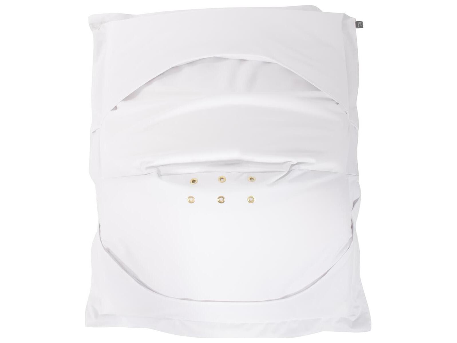 Howard Elliott Outdoor Puff Syros Denim Chair Seat & Back Cover and Cushion