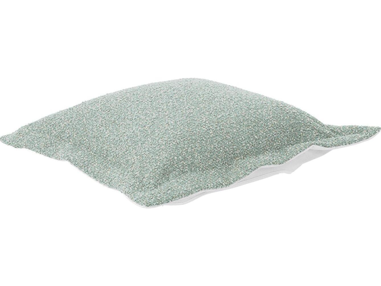 Howard Elliott Outdoor Puff Scroll Alicante Breeze Ottoman Cover and Cushion