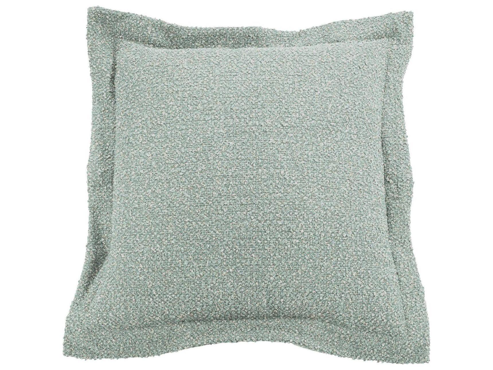 Howard Elliott Outdoor Puff Scroll Alicante Breeze Ottoman Cover and Cushion