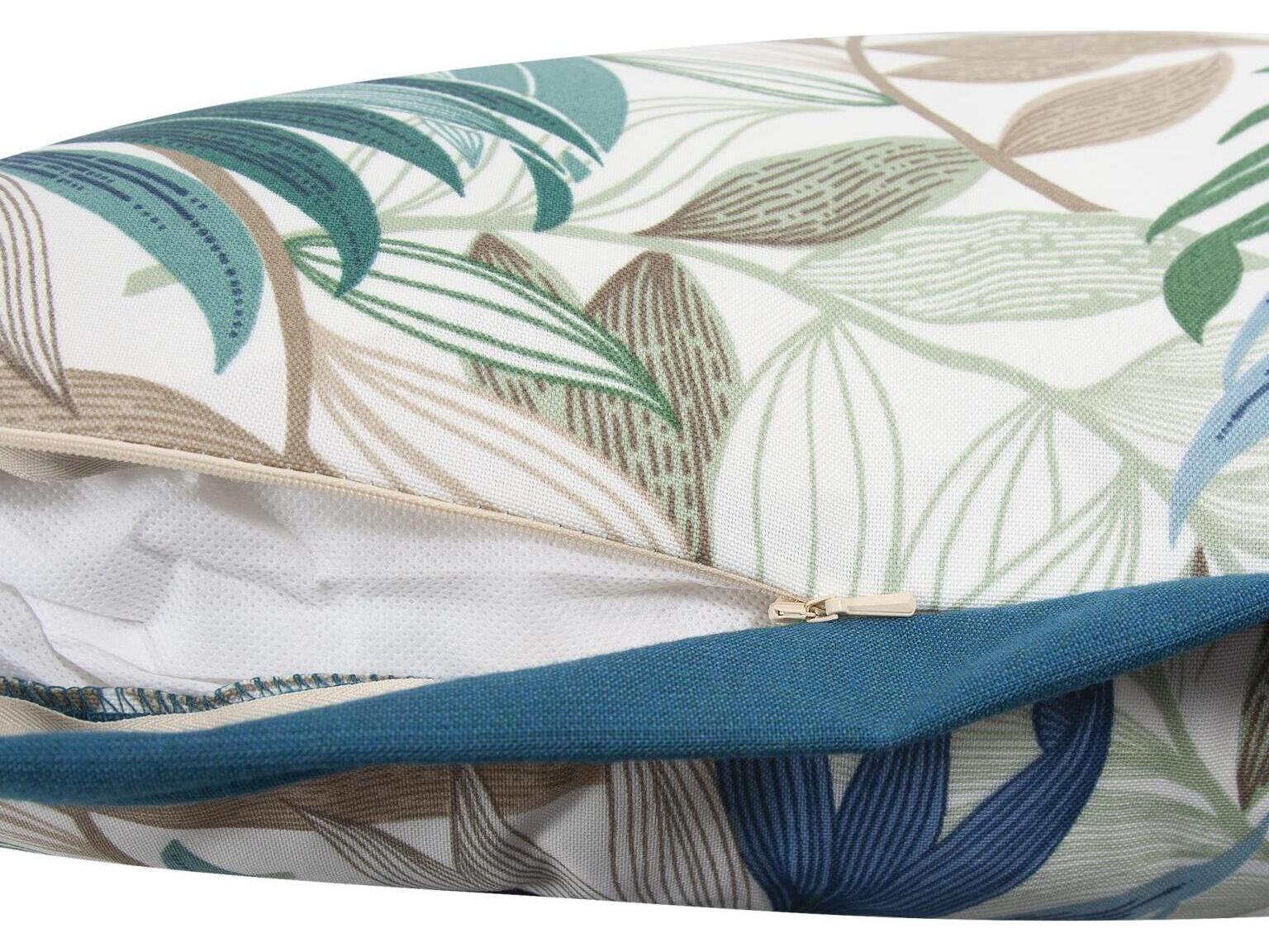 Howard Elliott Outdoor Fern Indigo Pillow