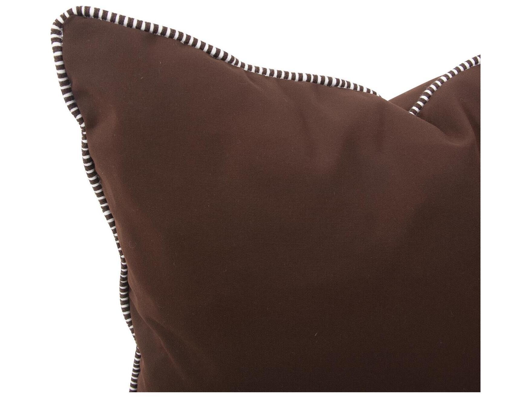 Howard Elliott Outdoor Seascape Chocolate Pillow