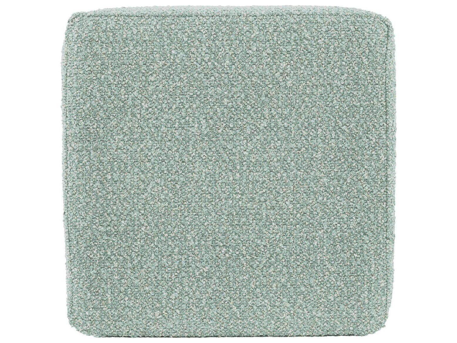 Howard Elliott Outdoor No Tip Alicante Breeze Fabric Cushion Ottoman