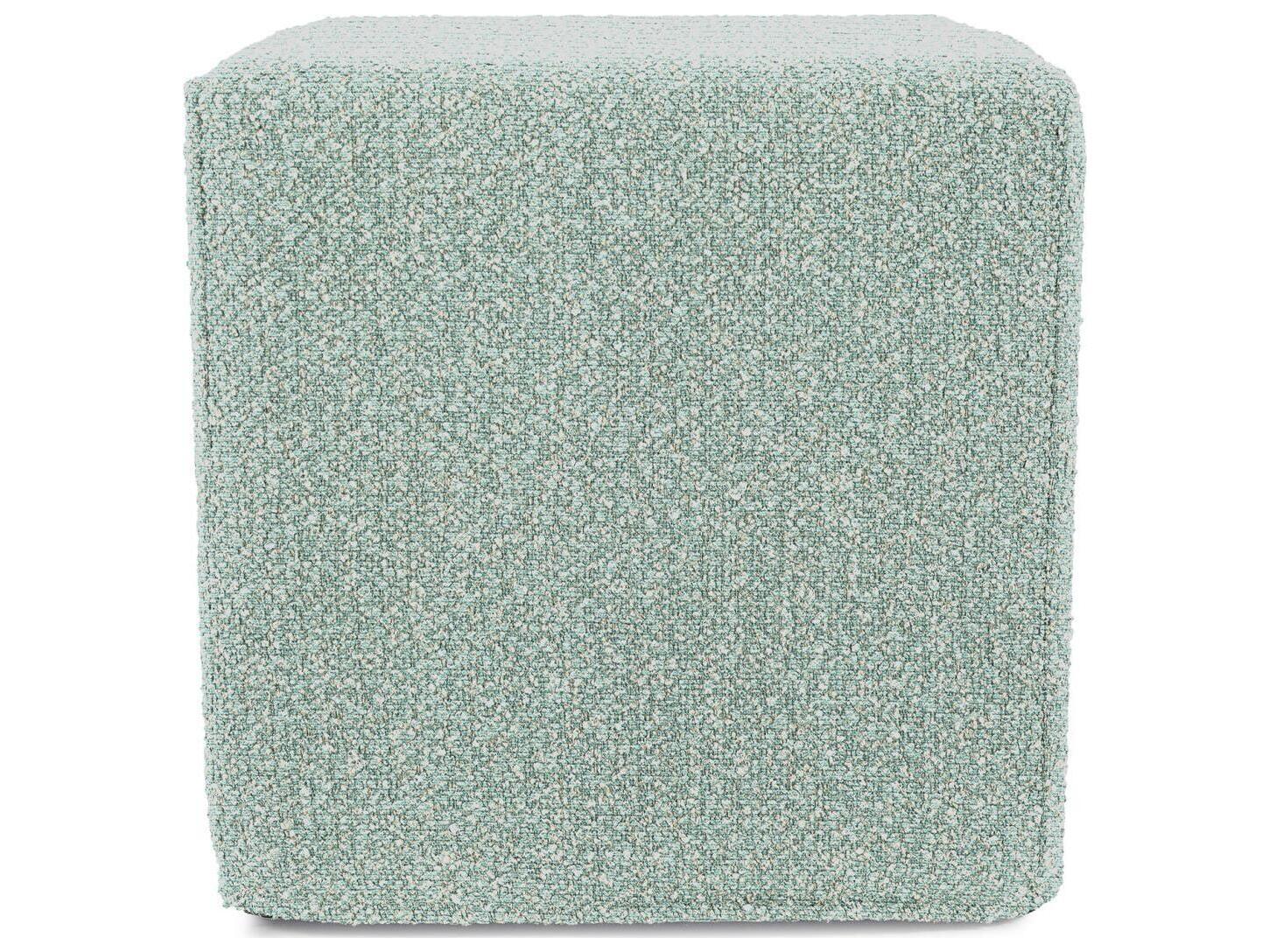 Howard Elliott Outdoor No Tip Alicante Breeze Fabric Cushion Ottoman