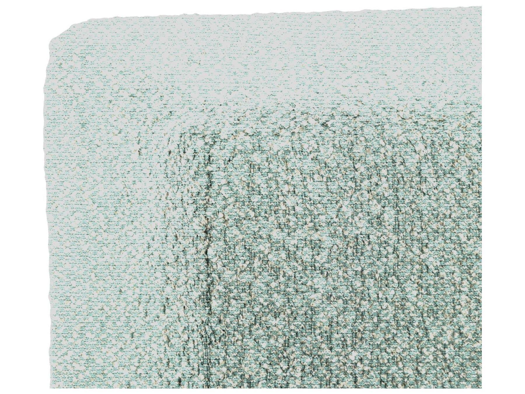 Howard Elliott Outdoor No Tip Alicante Breeze Fabric Cushion Ottoman