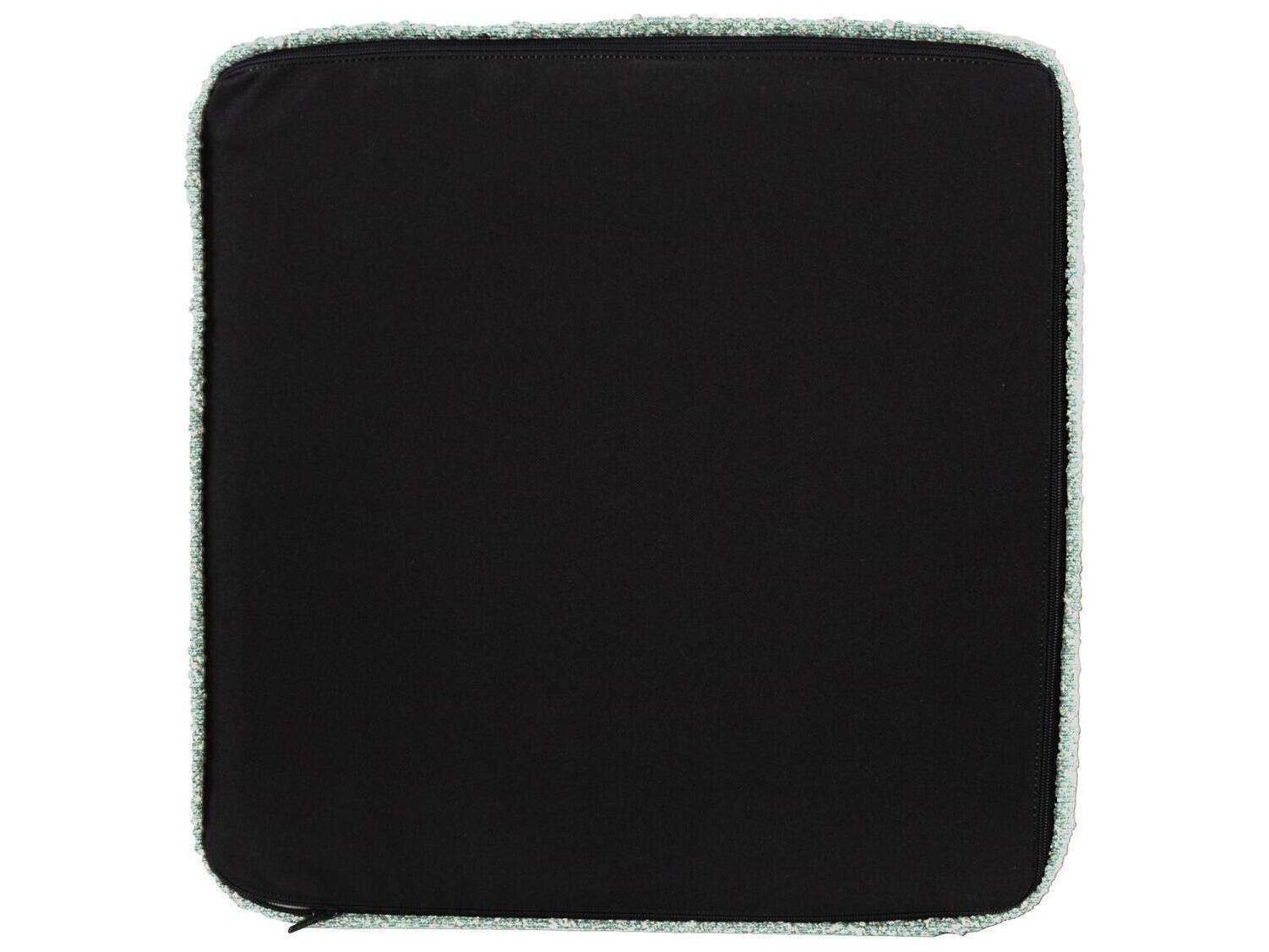 Howard Elliott Outdoor No Tip Alicante Breeze Fabric Cushion Ottoman