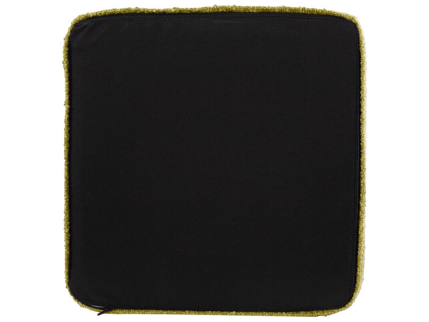 Howard Elliott Outdoor No Tip Alicante Moss Fabric Cushion Ottoman