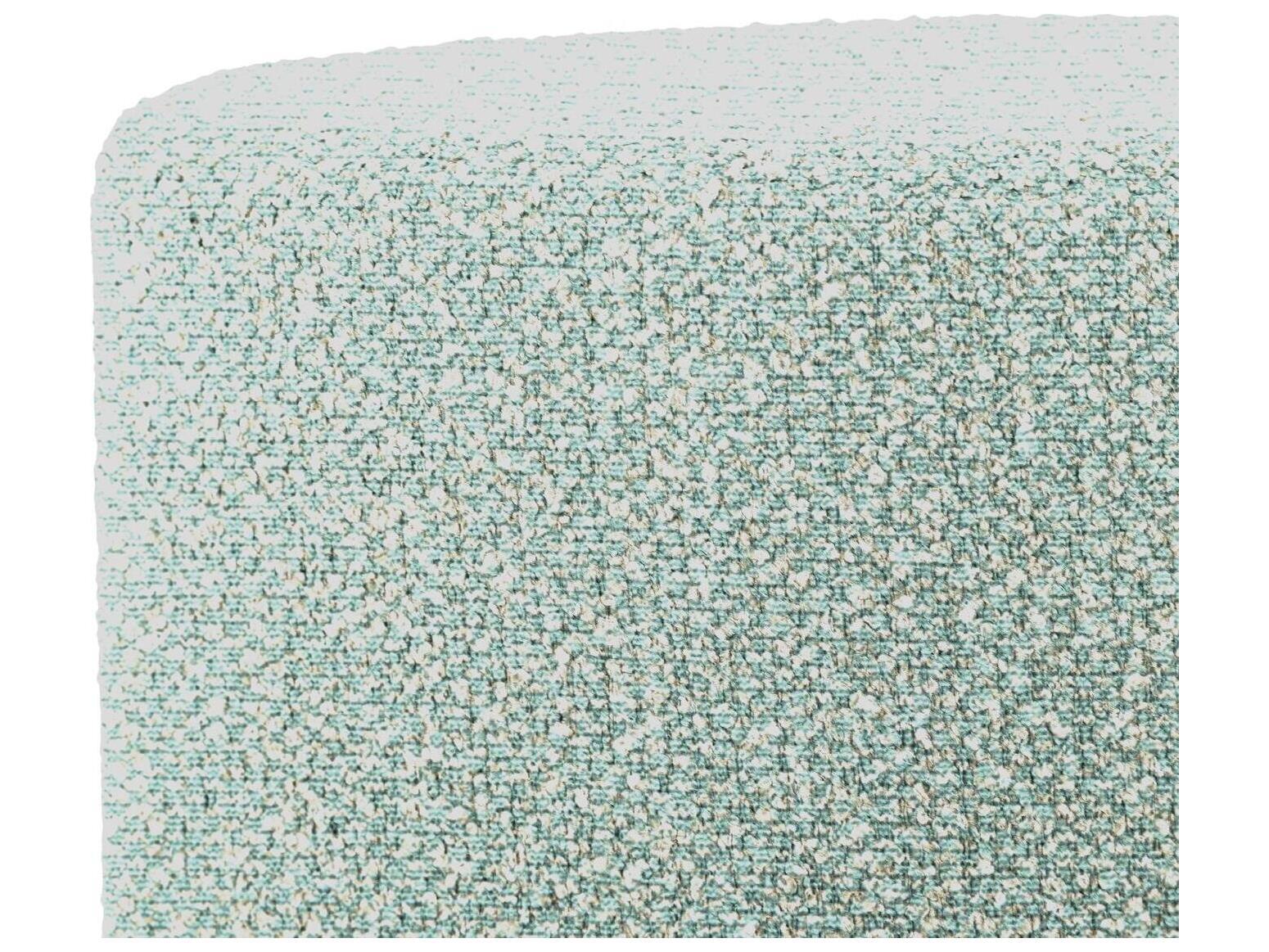 Howard Elliott Outdoor No Tip Alicante Breeze Fabric Cushion Ottoman