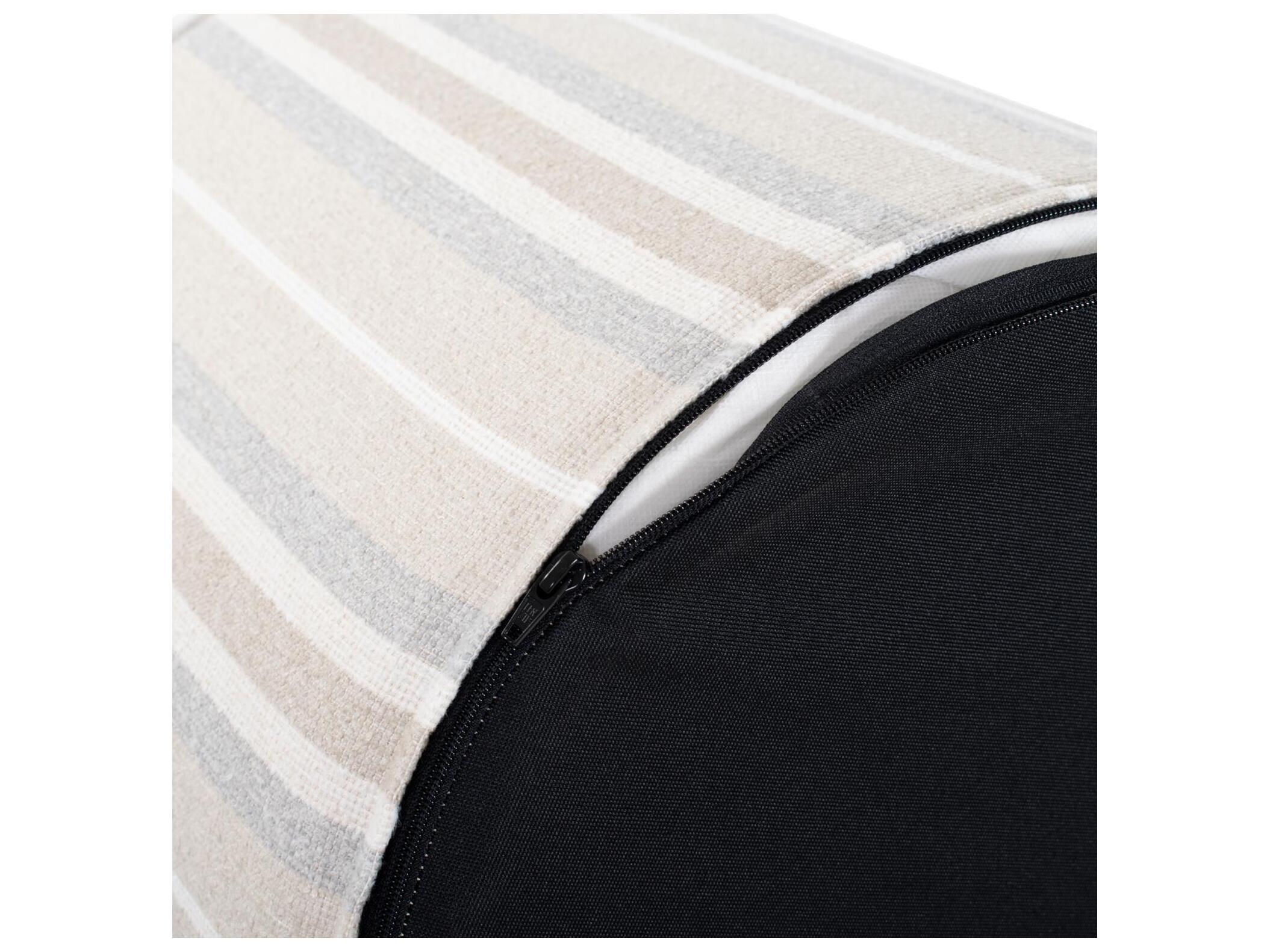 Howard Elliott Outdoor No Tip Dune Sand Fabric Cushion Ottoman