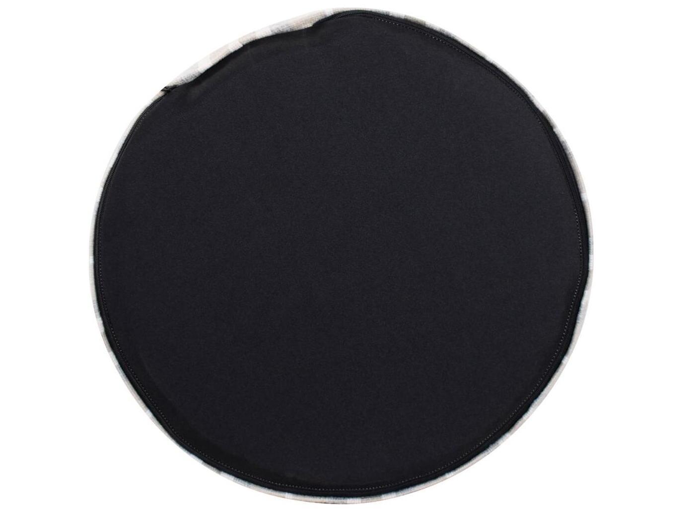 Howard Elliott Outdoor No Tip Dune Sand Fabric Cushion Ottoman