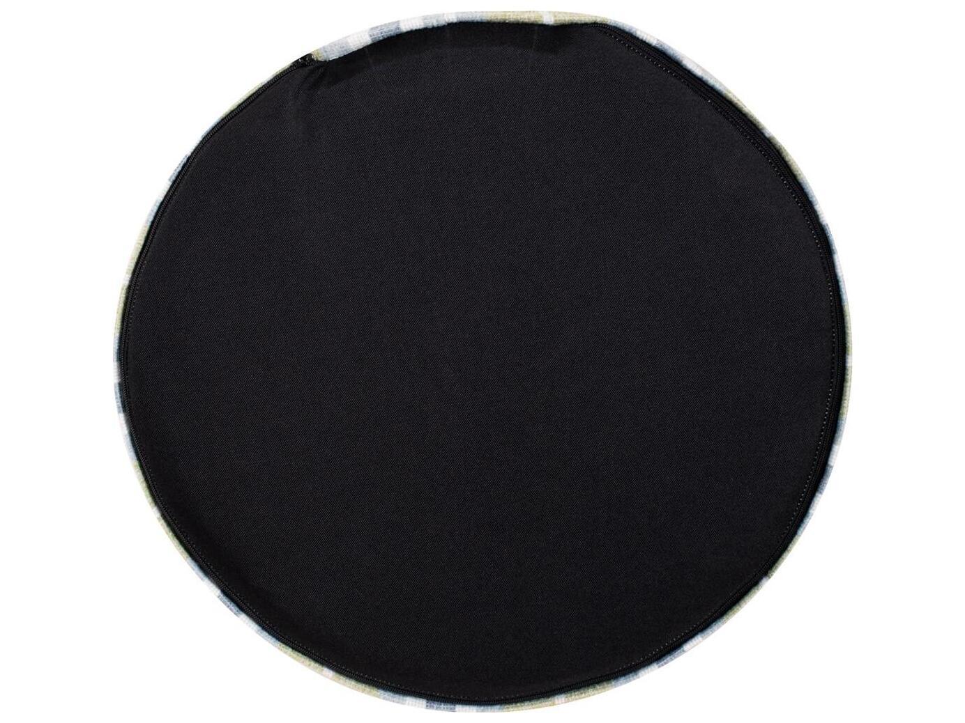 Howard Elliott Outdoor No Tip Dune Moss Fabric Cushion Ottoman