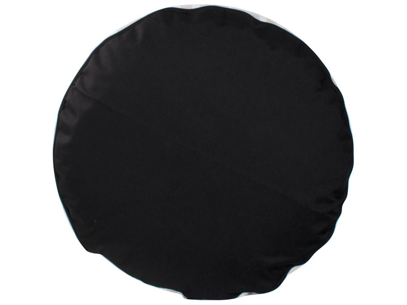 Howard Elliott Outdoor Dune Sand Fabric Cushion Ottoman