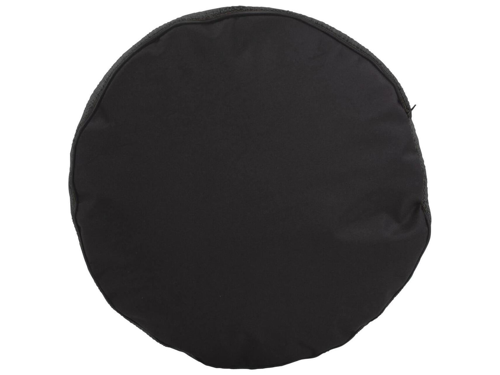 Howard Elliott Outdoor Fern Indigo Fabric Cushion Ottoman