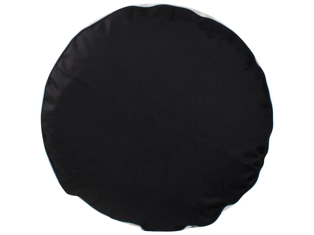 Howard Elliott Outdoor Dune Sand Fabric Cushion Ottoman