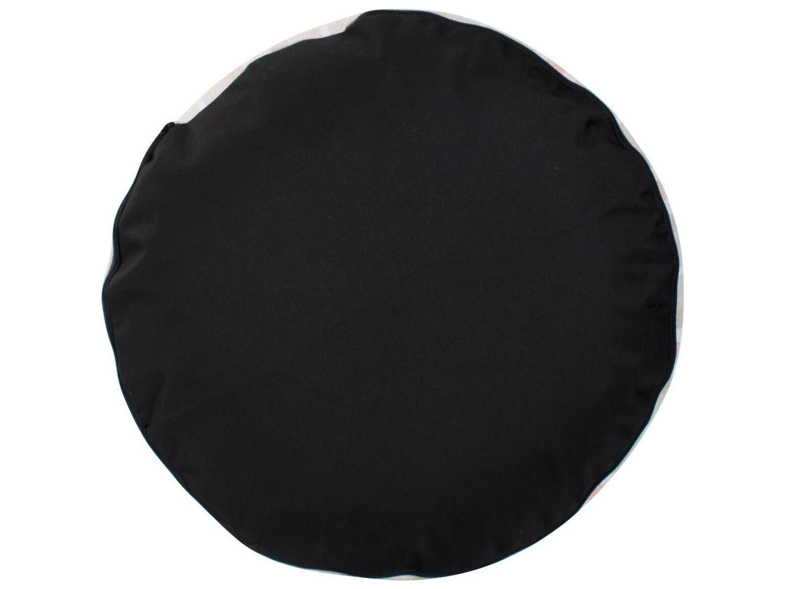 Howard Elliott Outdoor Dune Terra Fabric Cushion Ottoman