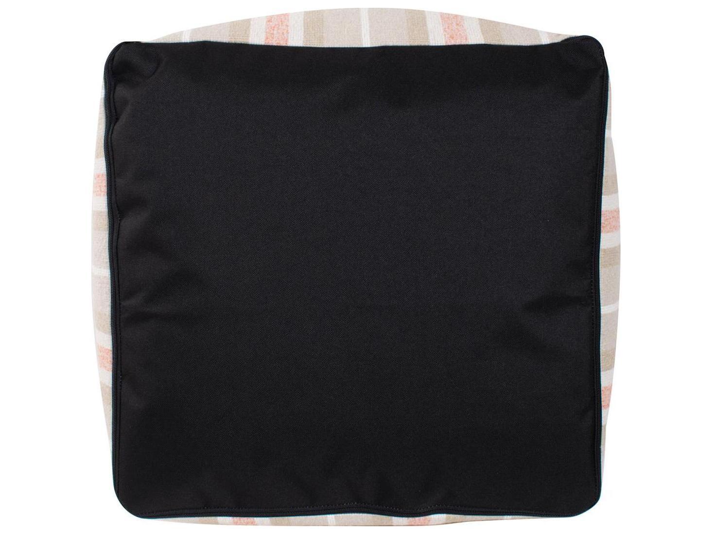 Howard Elliott Outdoor Dune Terra Fabric Cushion Ottoman