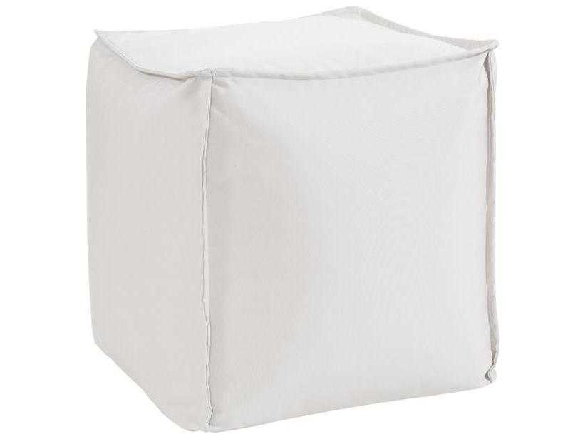 Howard Elliott Outdoor Patio Seascape Natural Fabric Cushion Ottoman