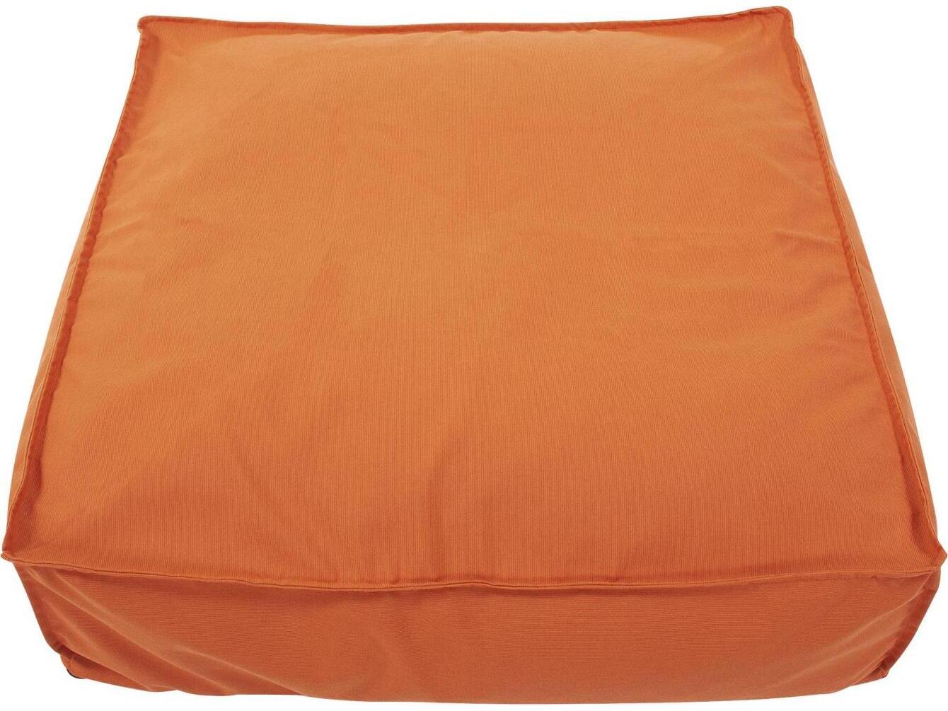 Howard Elliott Outdoor Seascape Canyon Fabric Cushion Ottoman