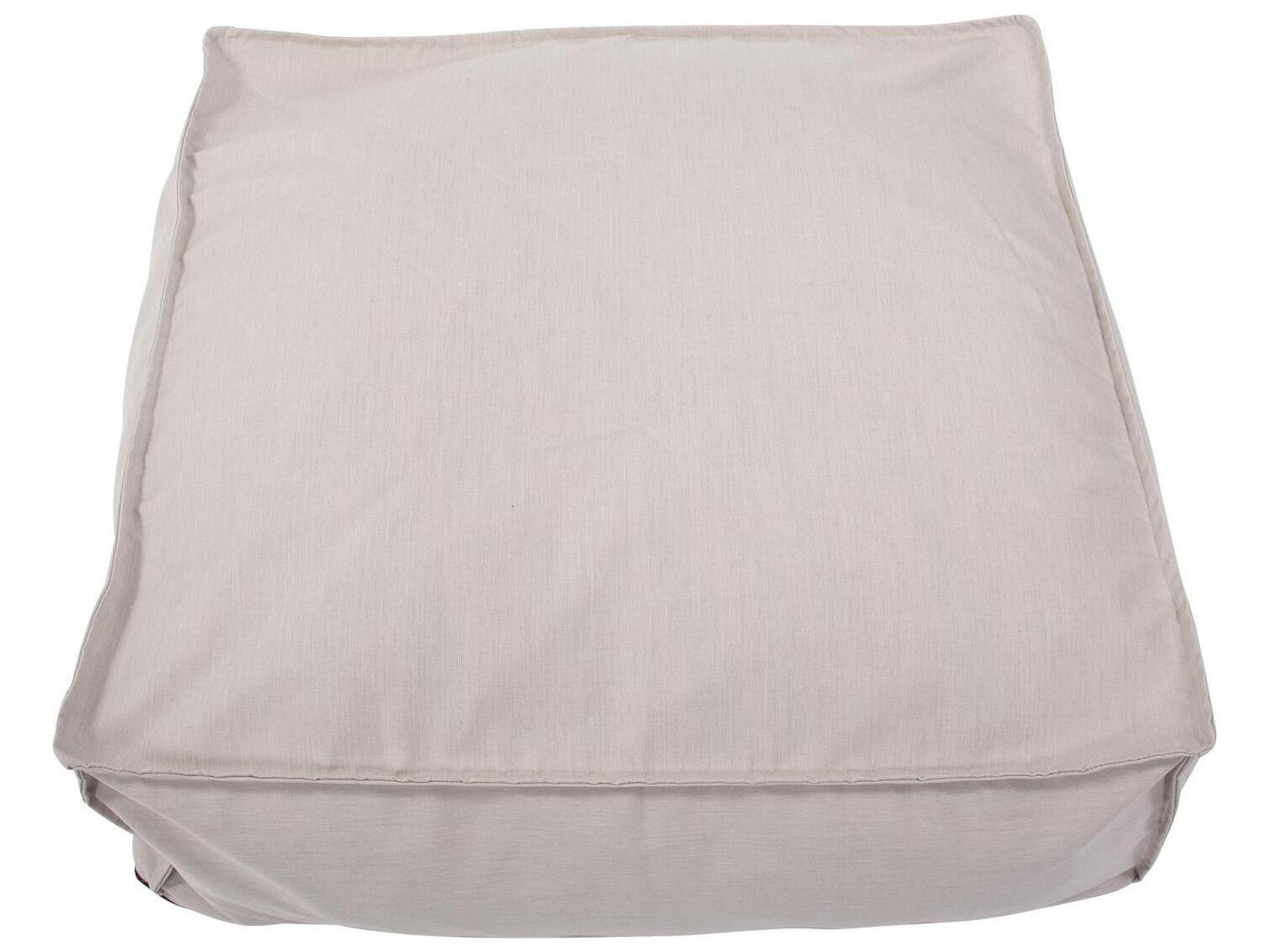 Howard Elliott Outdoor Seascape Sand Fabric Cushion Ottoman