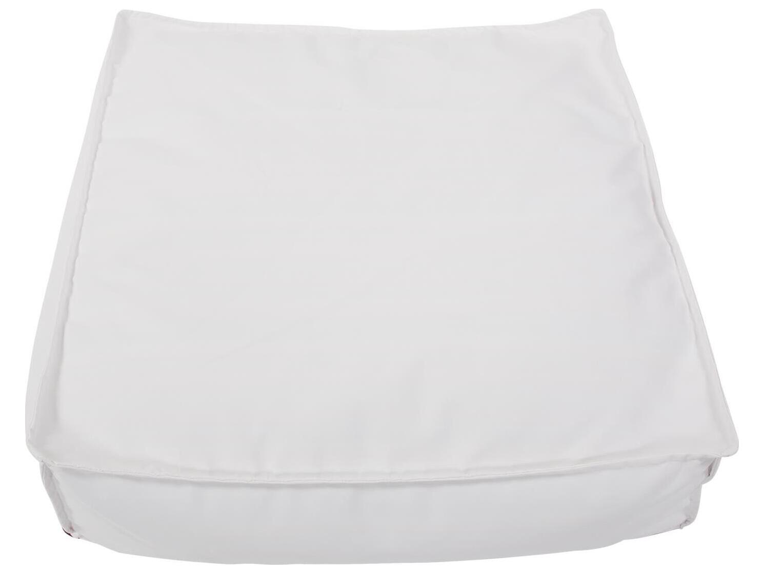 Howard Elliott Outdoor Seascape Natural Fabric Cushion Ottoman