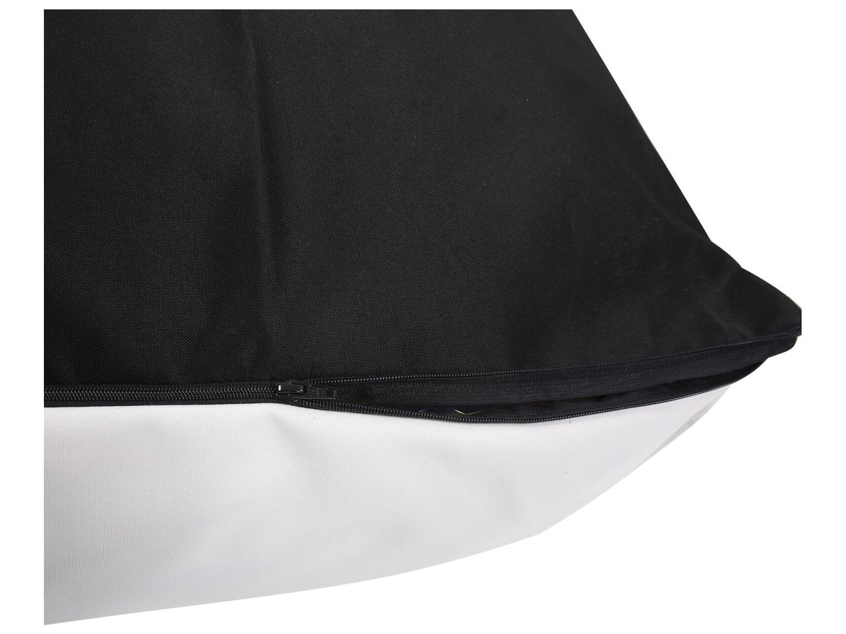 Howard Elliott Outdoor Seascape Natural Fabric Cushion Ottoman