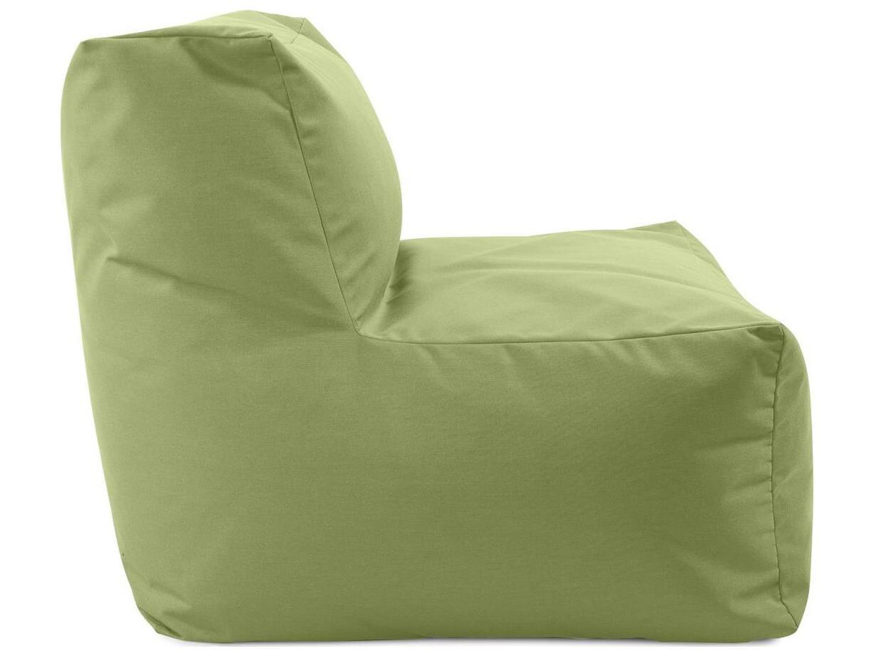 Howard Elliott Outdoor Seascape Moss Fabric Cushion Lounge Chair
