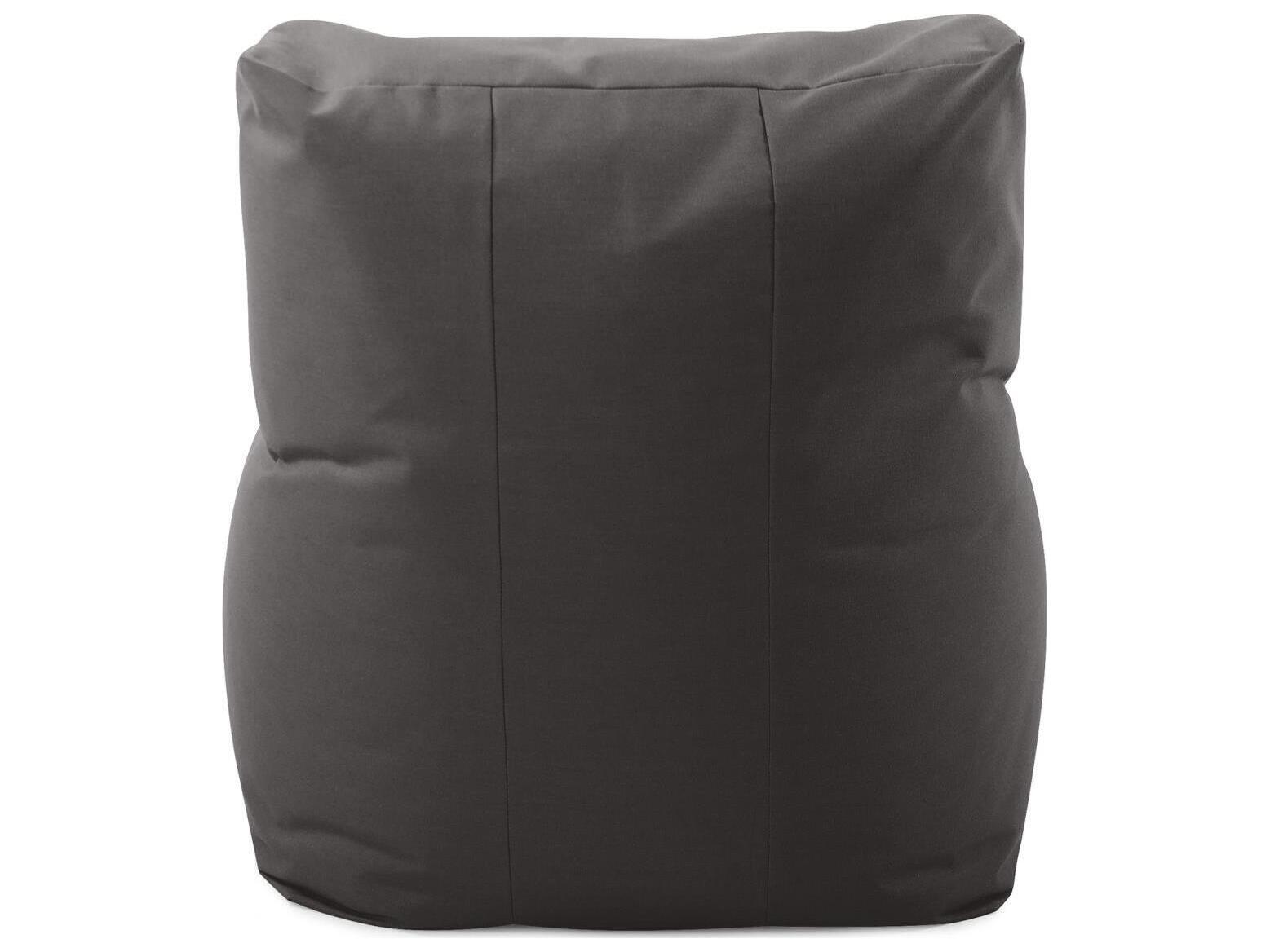 Howard Elliott Outdoor Seascape Charcoal Fabric Cushion Lounge Chair