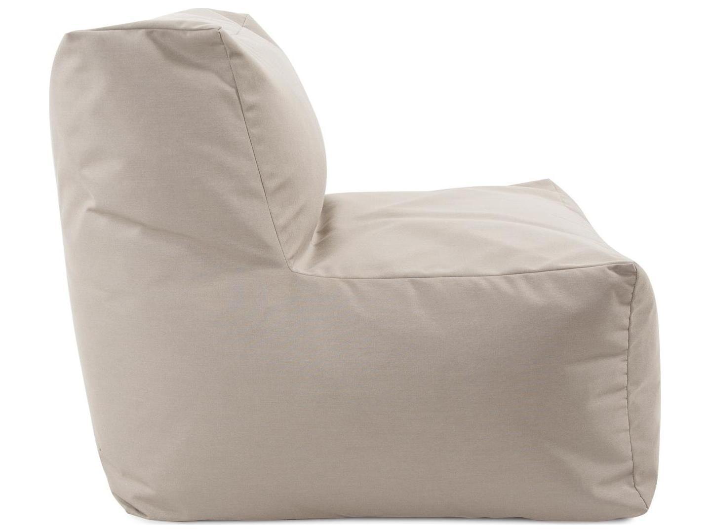 Howard Elliott Outdoor Seascape Sand Fabric Cushion Lounge Chair