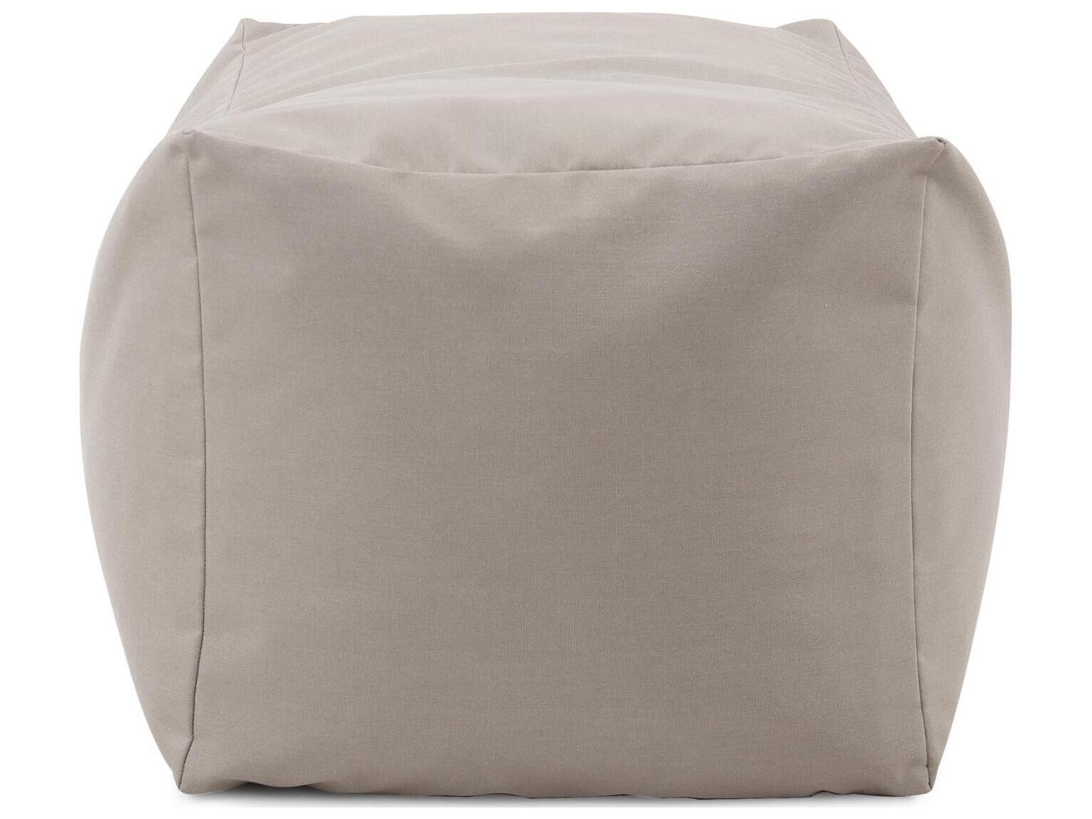 Howard Elliott Outdoor Seascape Sand Fabric Cushion Bench