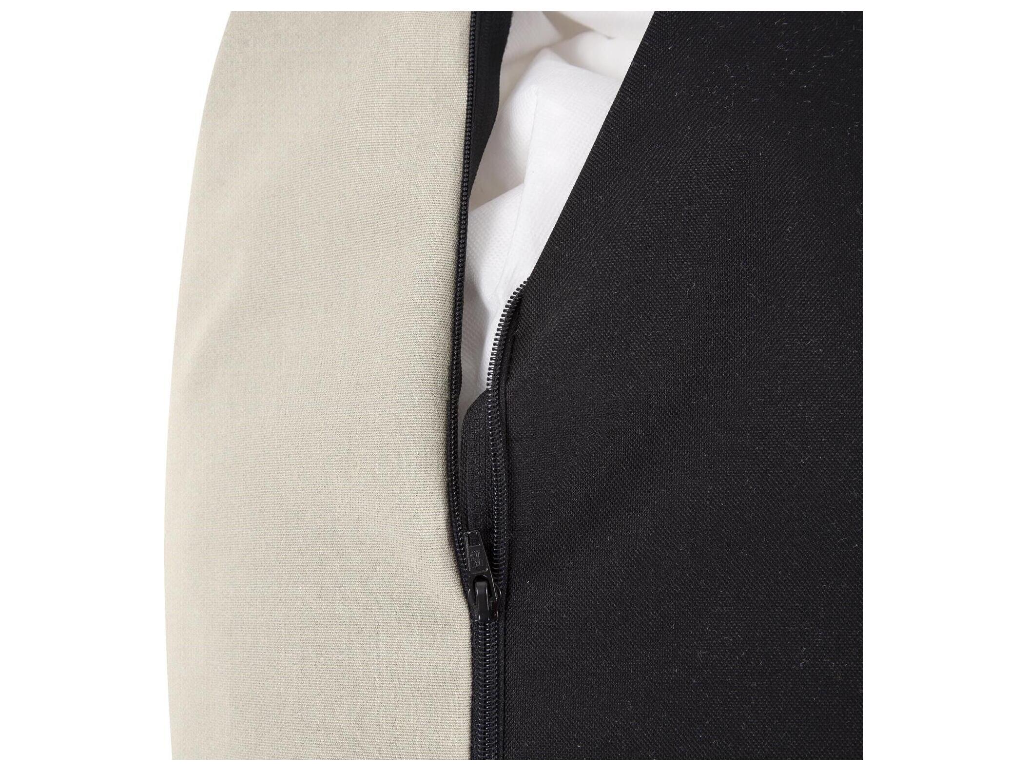 Howard Elliott Outdoor Driftwood Natural Fabric Cushion Chaise Lounge