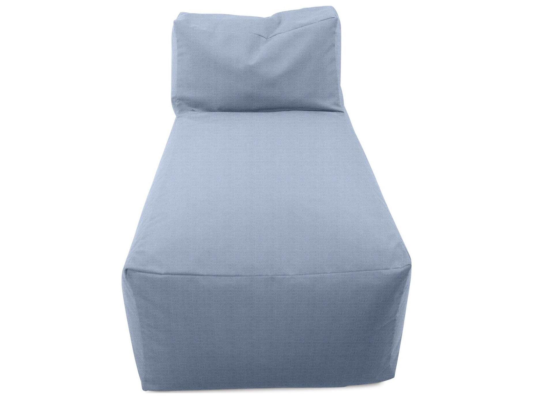 Howard Elliott Outdoor Driftwood Breeze Fabric Cushion Chaise Lounge