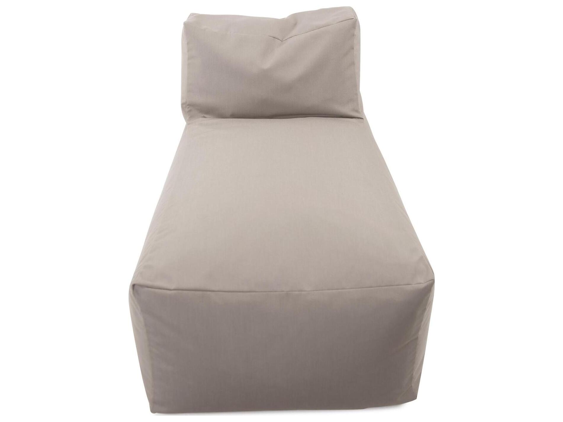 Howard Elliott Outdoor Seascape Sand Fabric Cushion Chaise Lounge