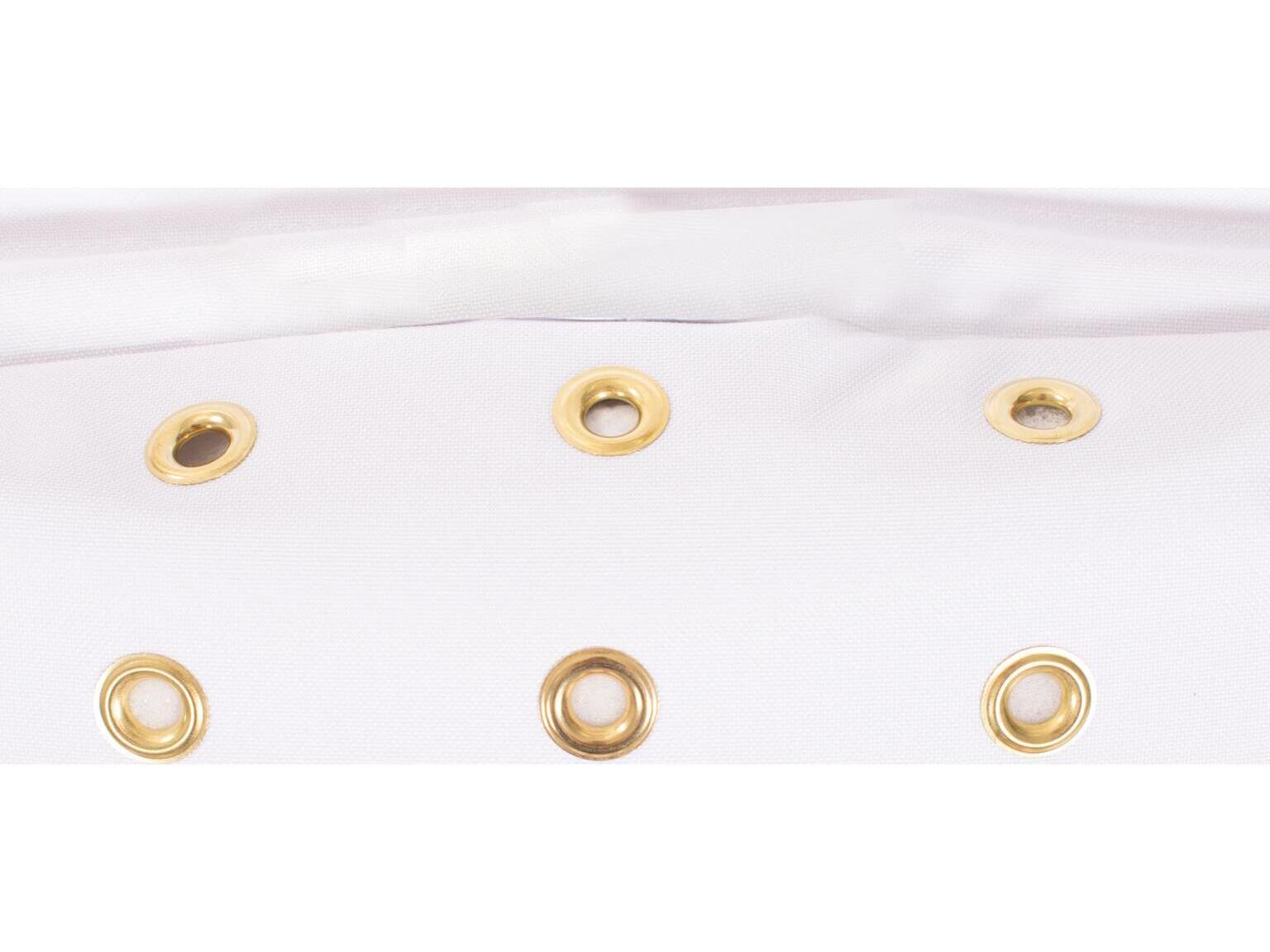 Howard Elliott Outdoor Puff Scroll Syros Natural Patio Cover