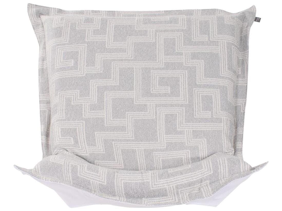 Howard Elliott Outdoor Puff Scroll Syros Fog Patio Cover