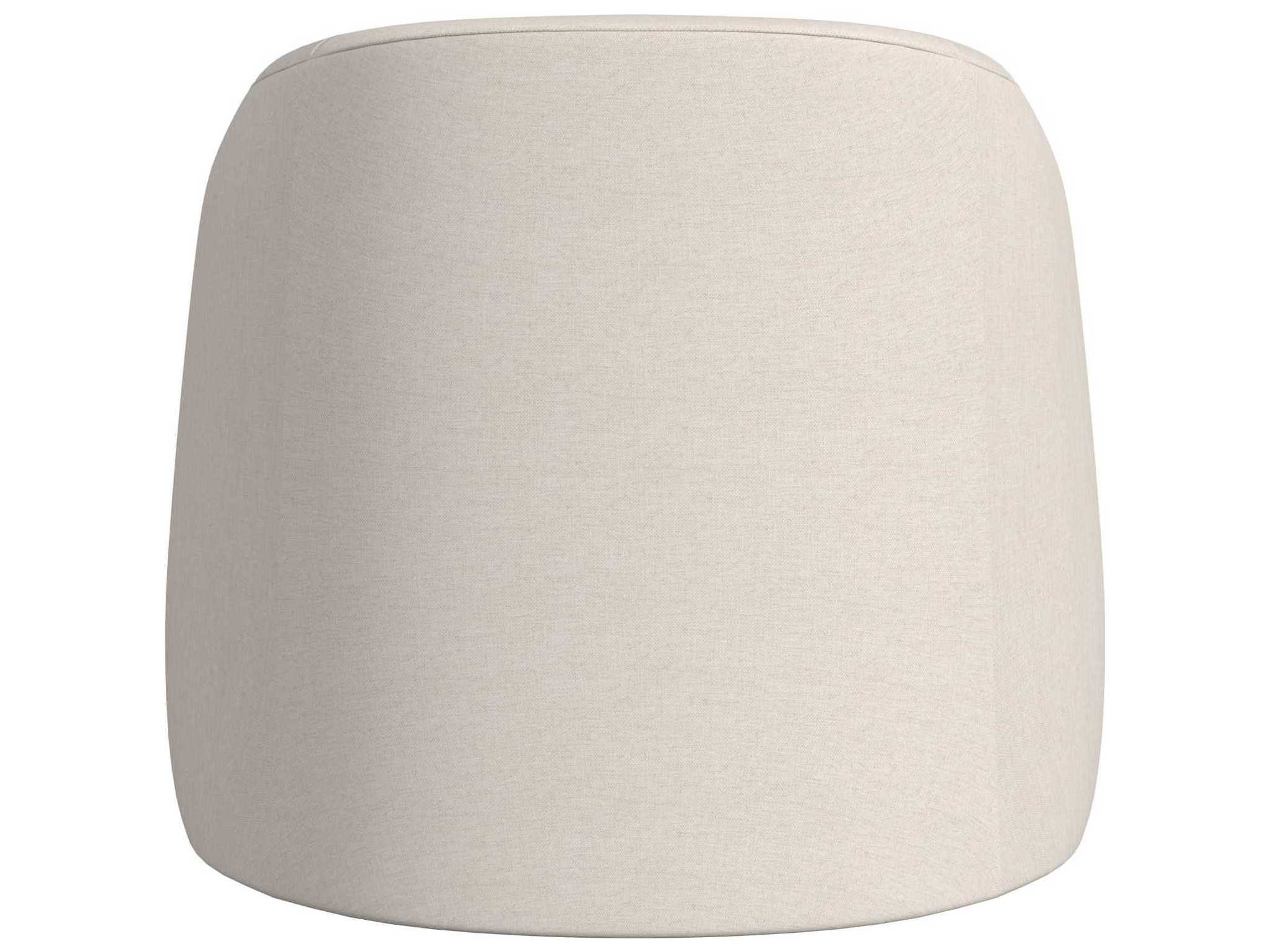 HF Custom by Hooker Furniture Nova Swivel Beige Fabric Accent Chair