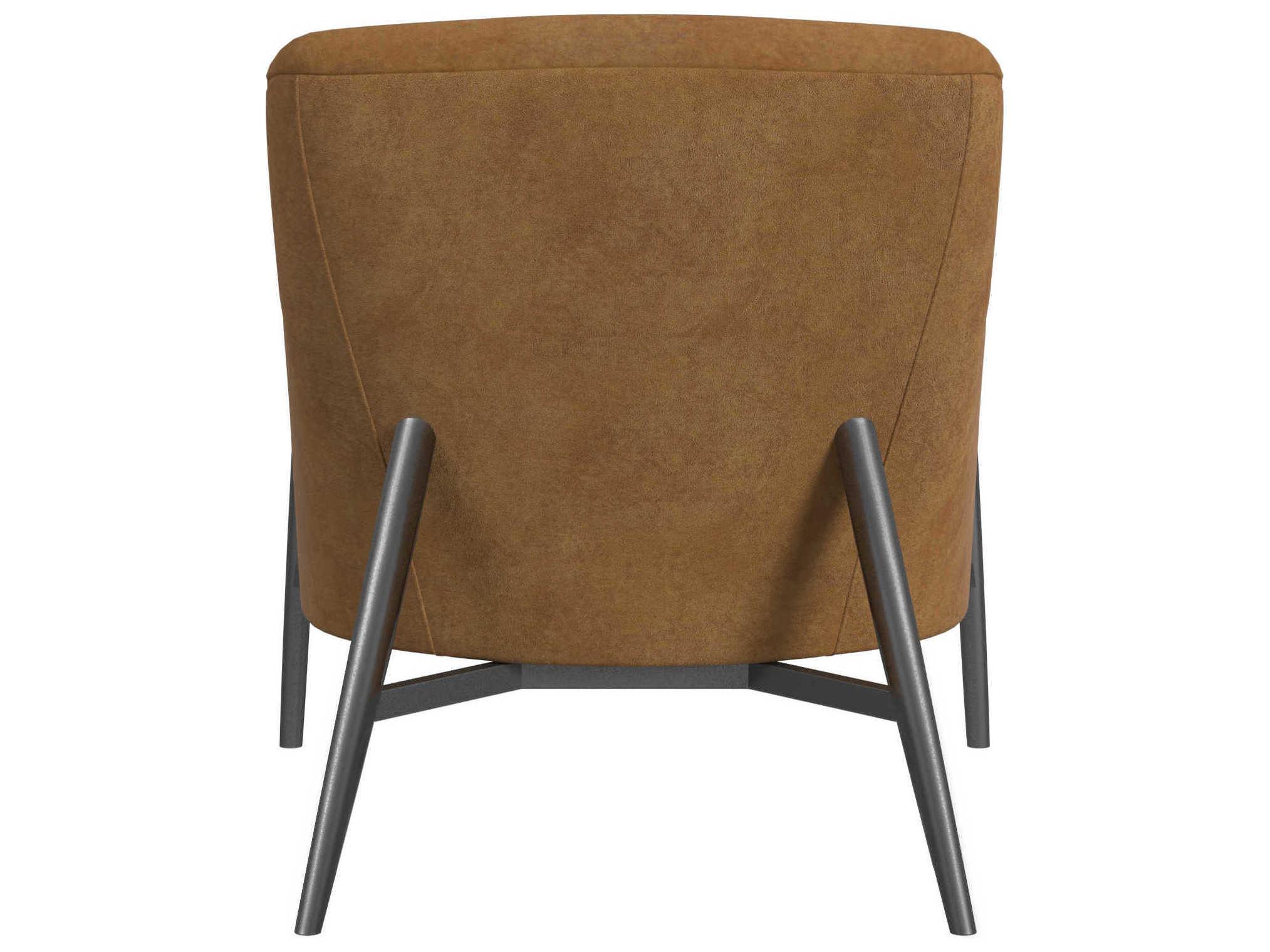 HF Custom by Hooker Furniture Ace Brown Fabric Accent Chair