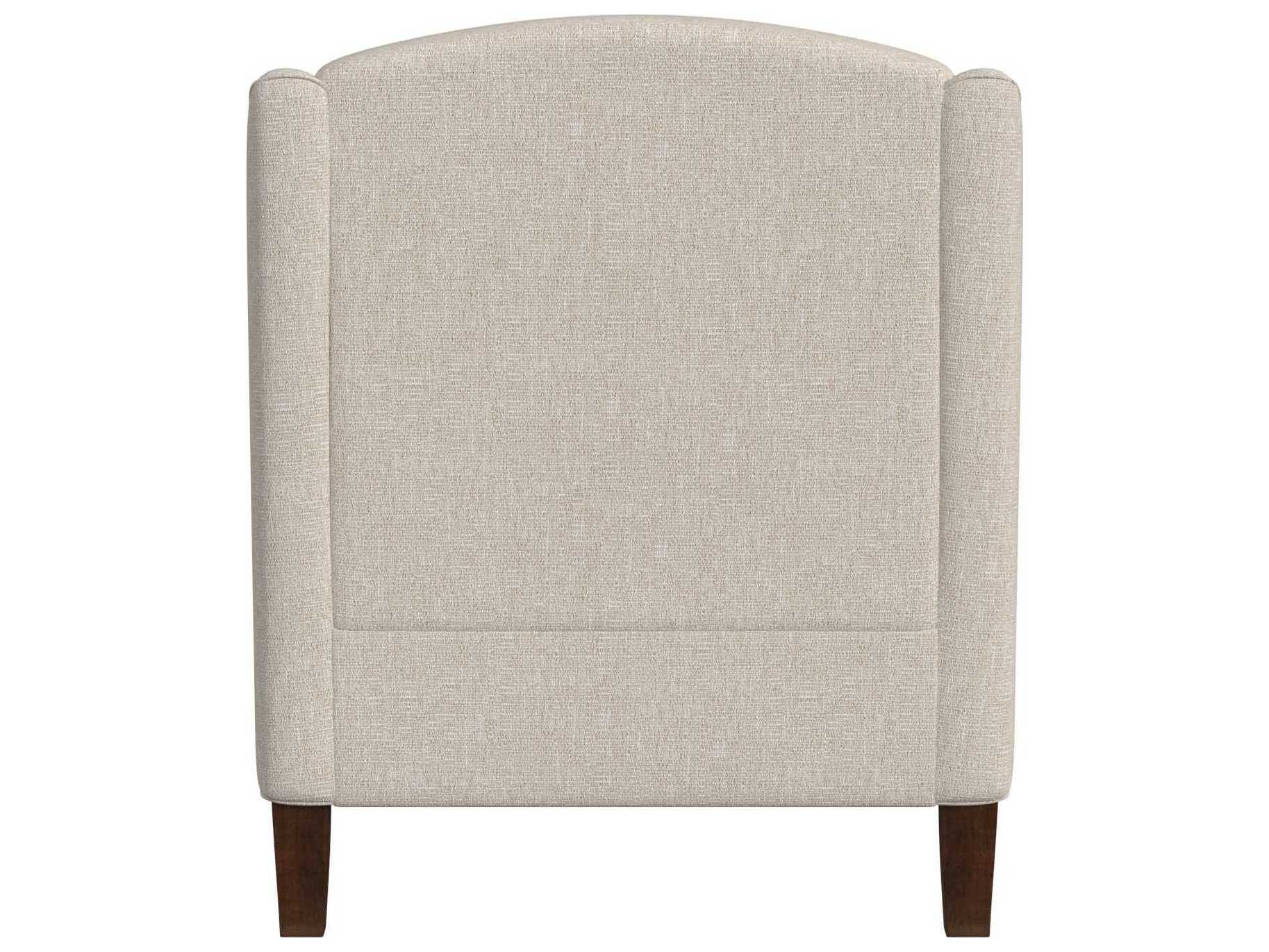 HF Custom by Hooker Furniture Lark Beige Brown Upholstered Chaise