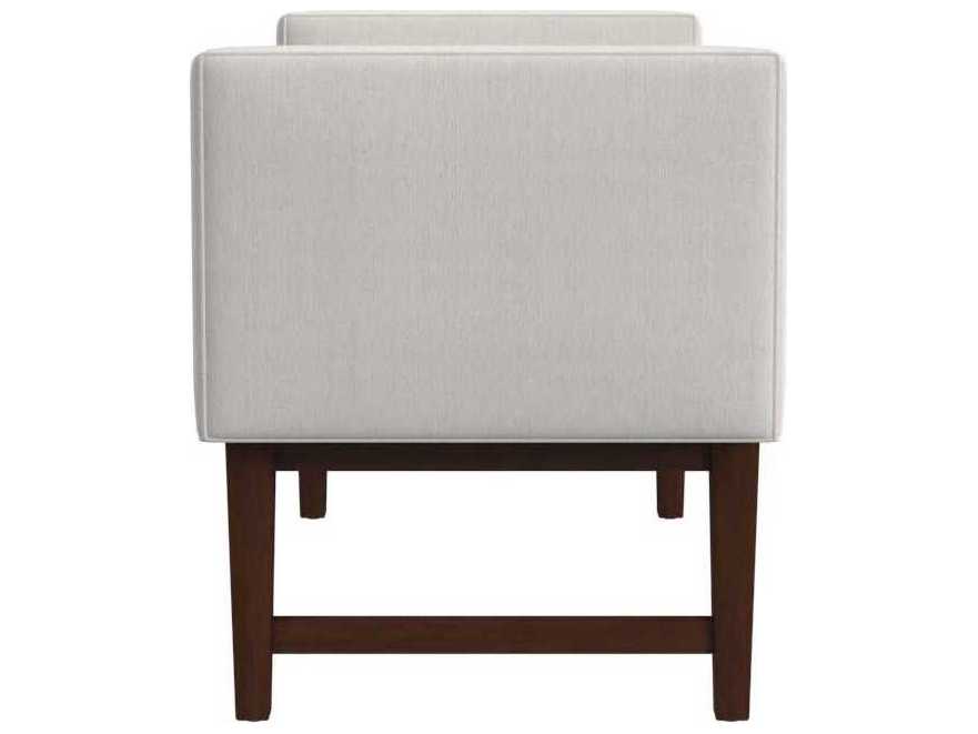 HF Custom by Hooker Furniture Beige Brown Upholstered Accent Bench