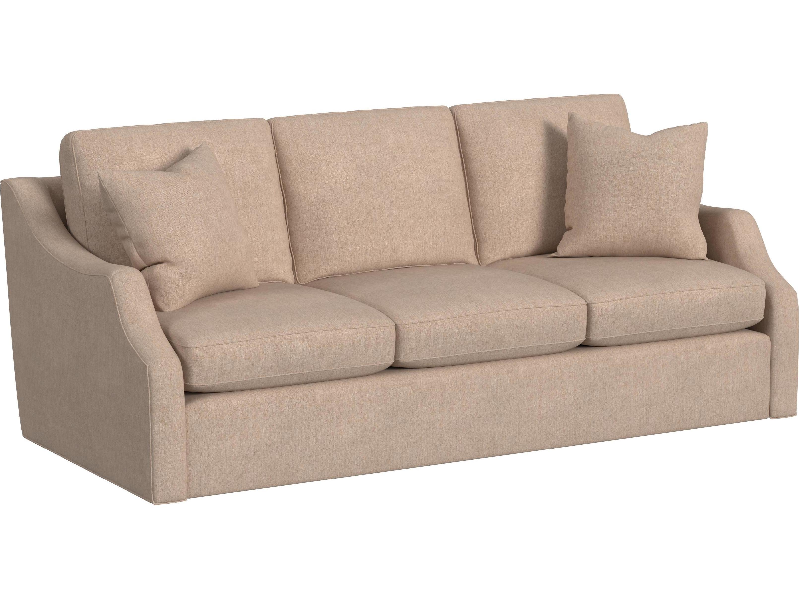 HF Custom by Hooker Furniture Darrien 3 over Upholstered Sofa