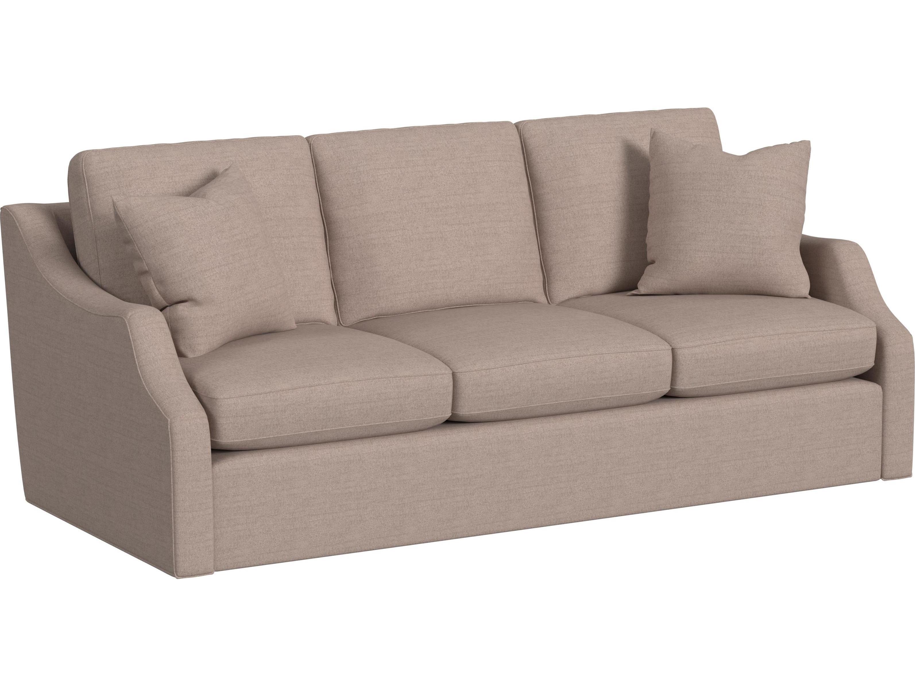 HF Custom by Hooker Furniture Darrien 3 over Upholstered Sofa