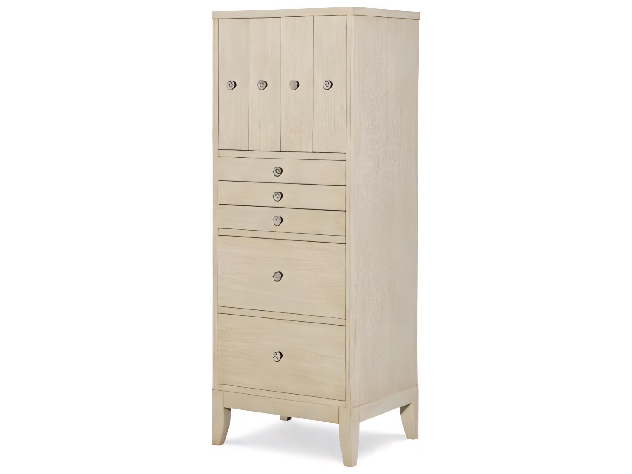 Henkel Harris White Cherry Wood Accent Chest