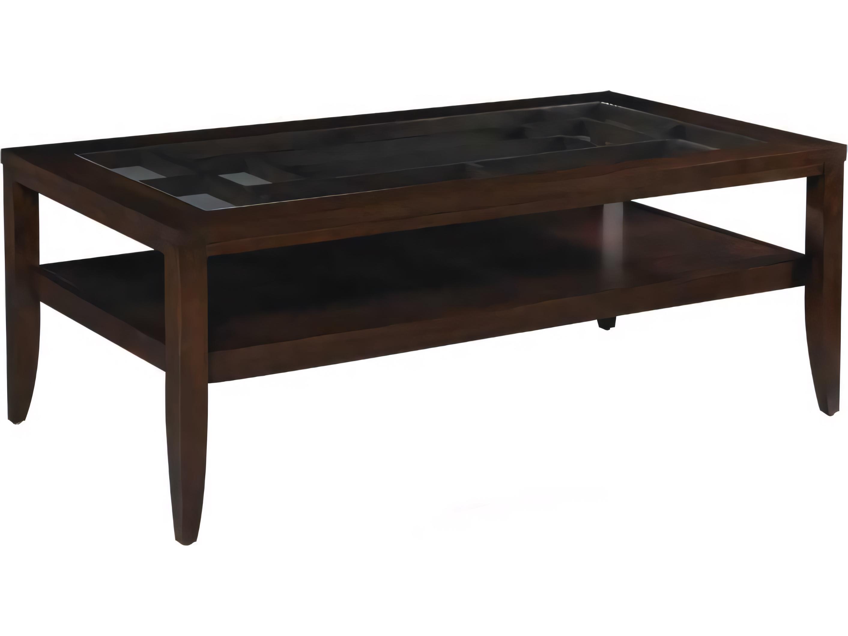 Henkel Harris Rectangular Glass Coffee Table