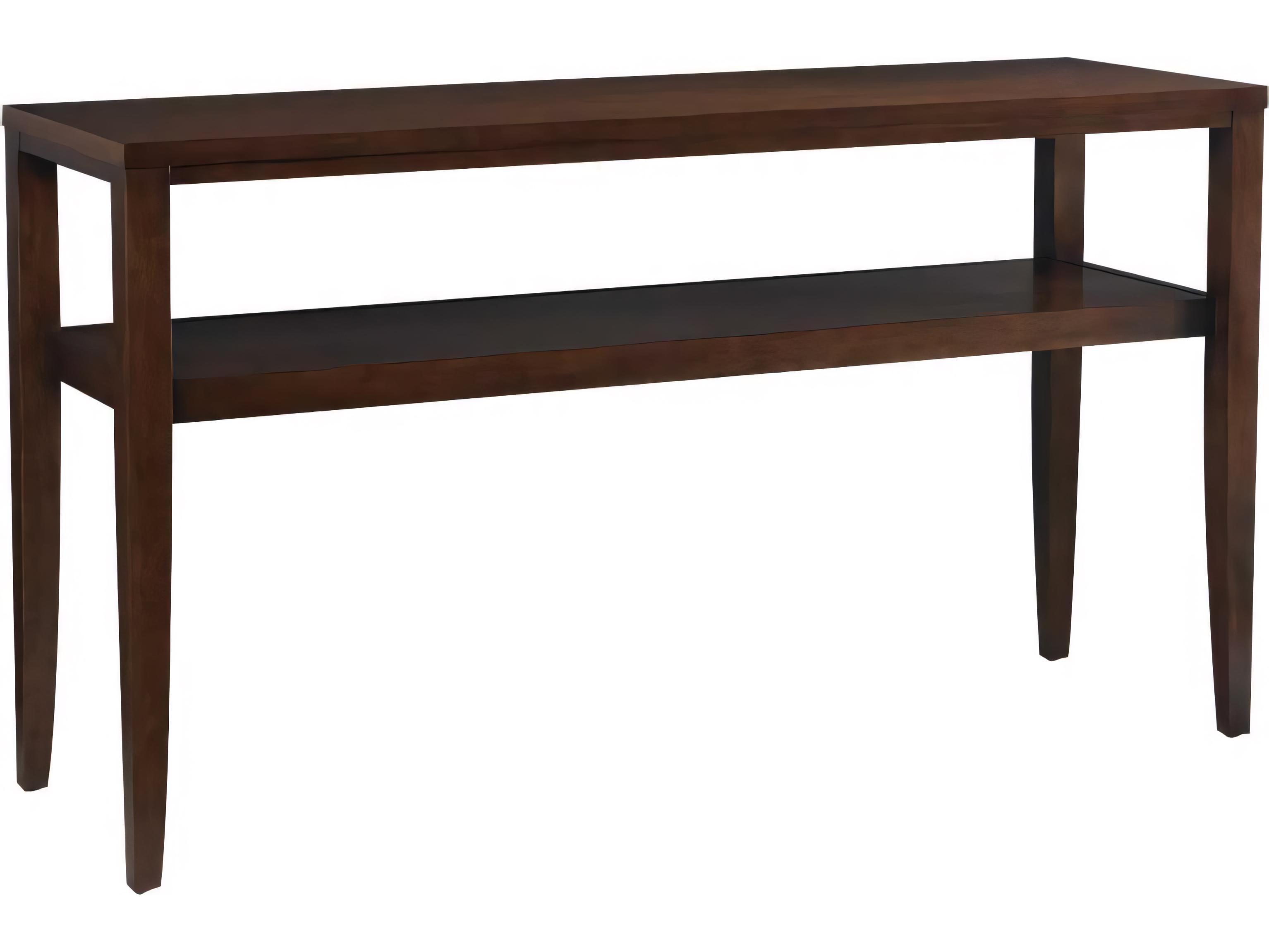 Henkel Harris Rectangular Glass Console Table
