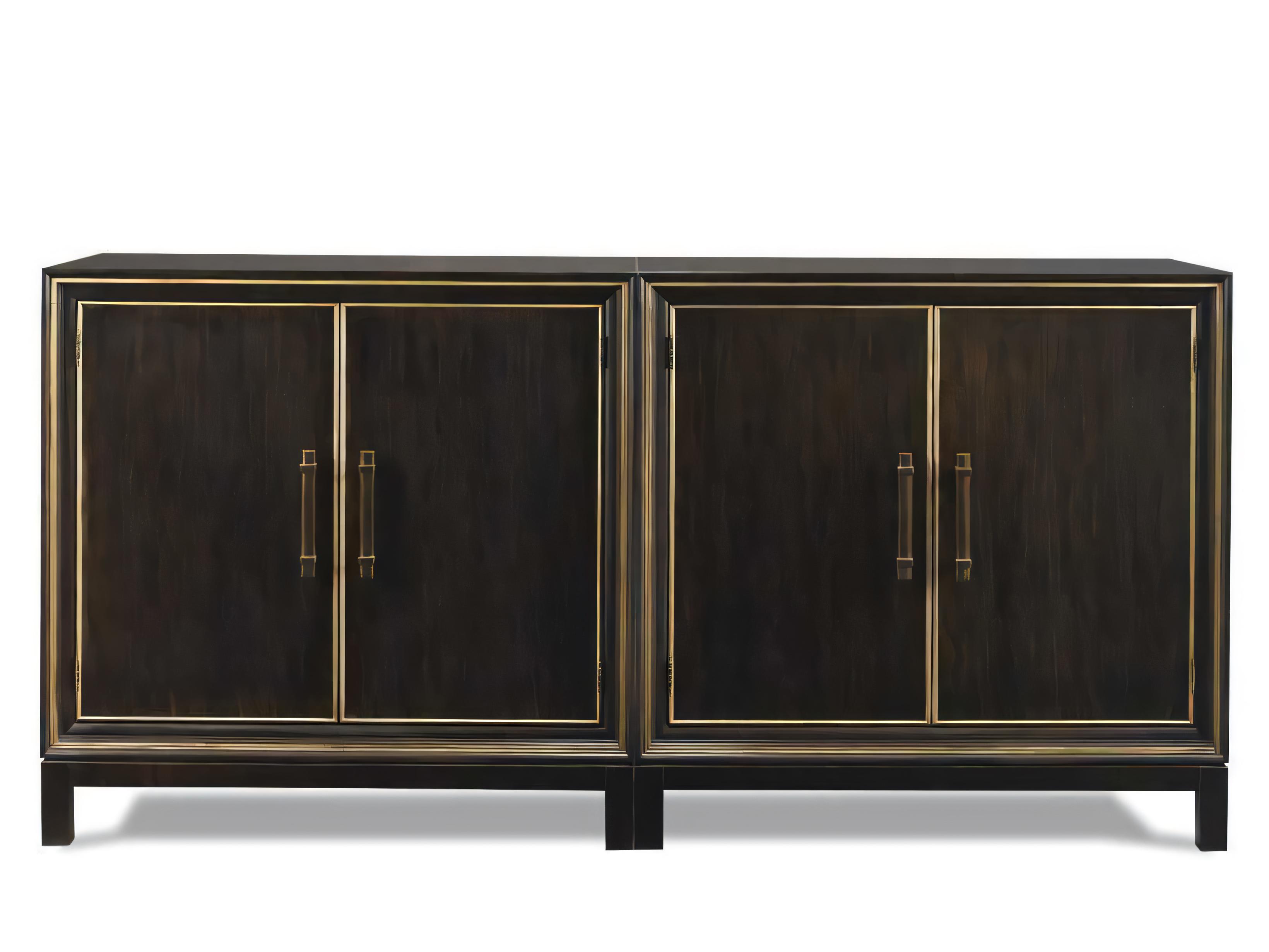 Hickory White Custom Elements Cabinet Sable Brown Maple Wood Accent Chest