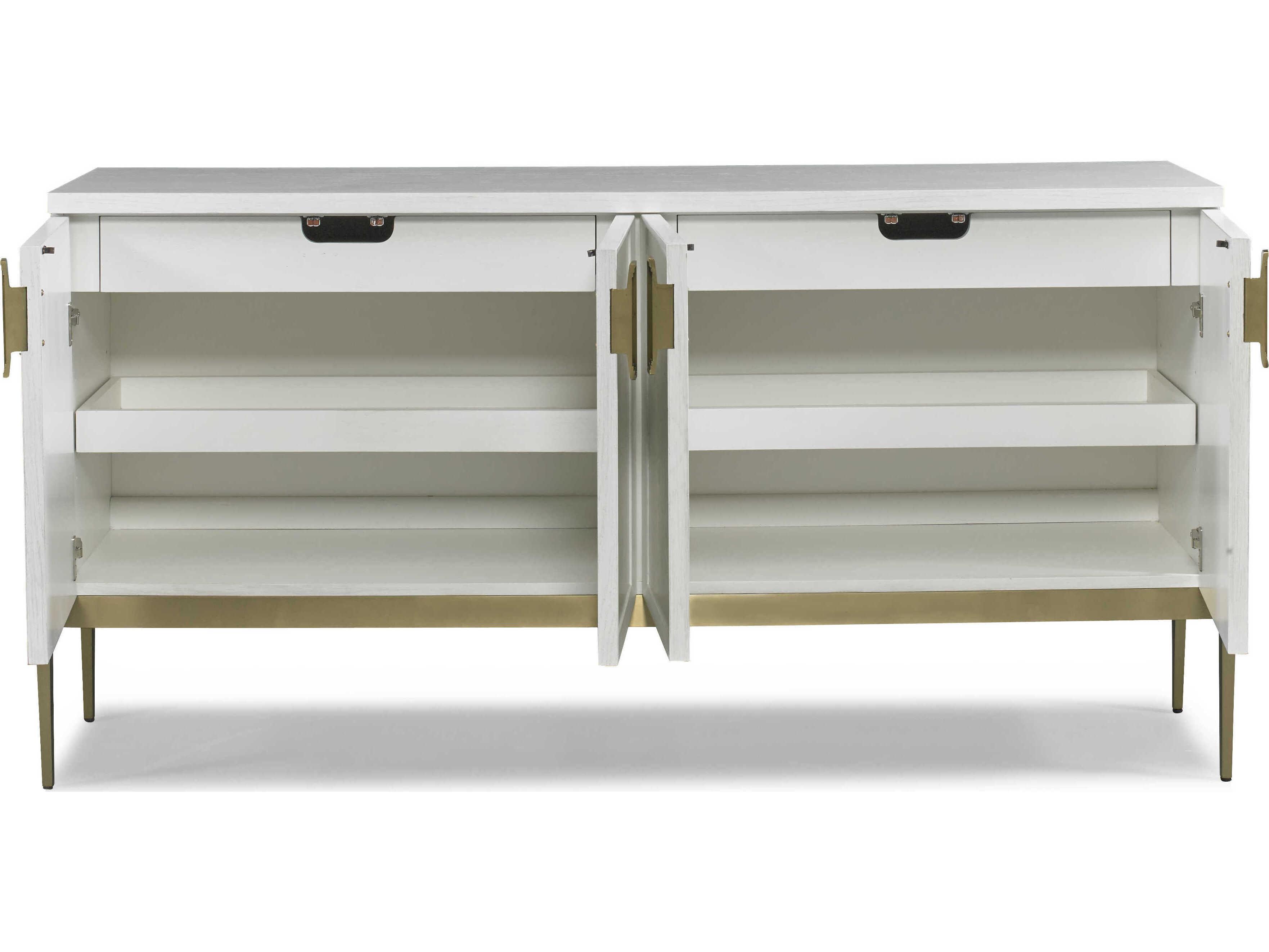 Hickory White Odyssey 72" Ash Wood Colza Sideboard